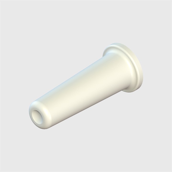 White Nylon Spike Cap