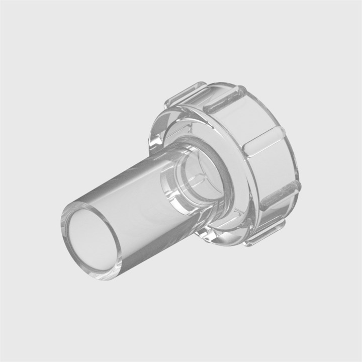 Medical Grade Acrylic Cap for Male Shielded Connector