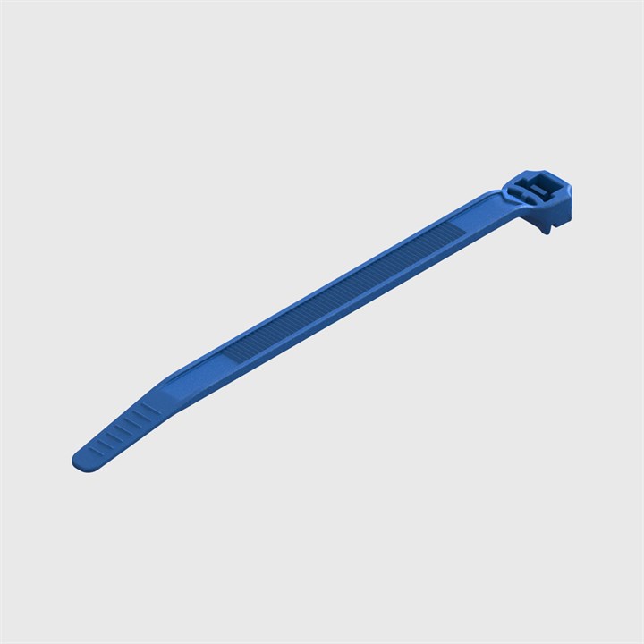 Blue Polyketone Tubing Retainers - Various Sizes