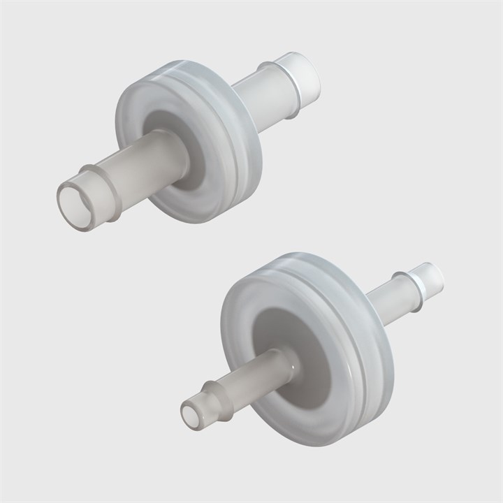 Kynar Bodied Diaphragm Check Valve, Various Sizes Available