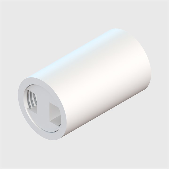 3/8" OD Cartridge Check Valve, Nylon Body, Buna seal, 0.5 psi Cracking Pressure