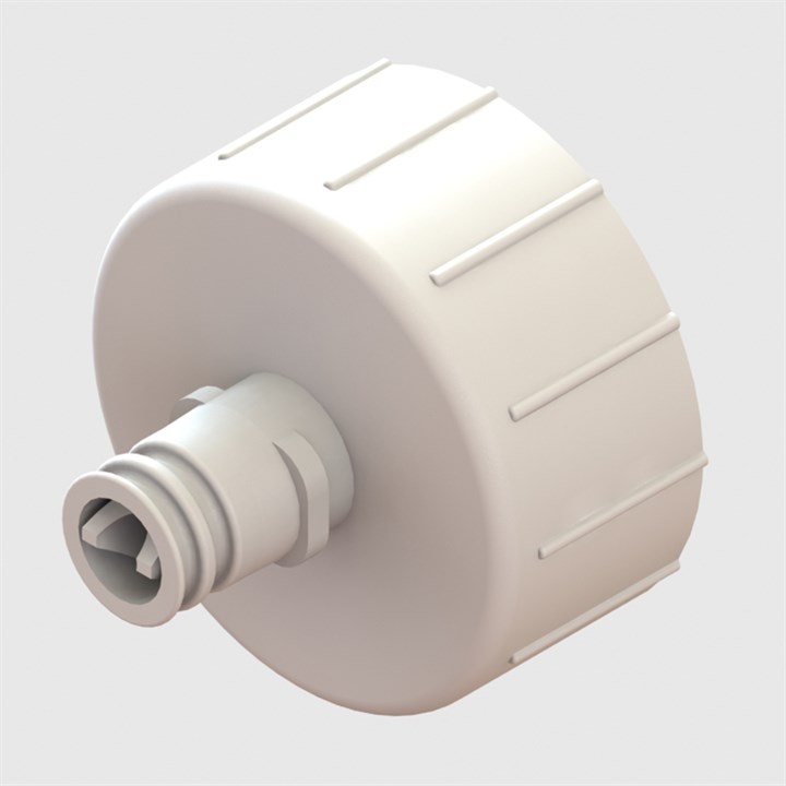 Twist Lock Auxiliary-Bottle Cap Adapter