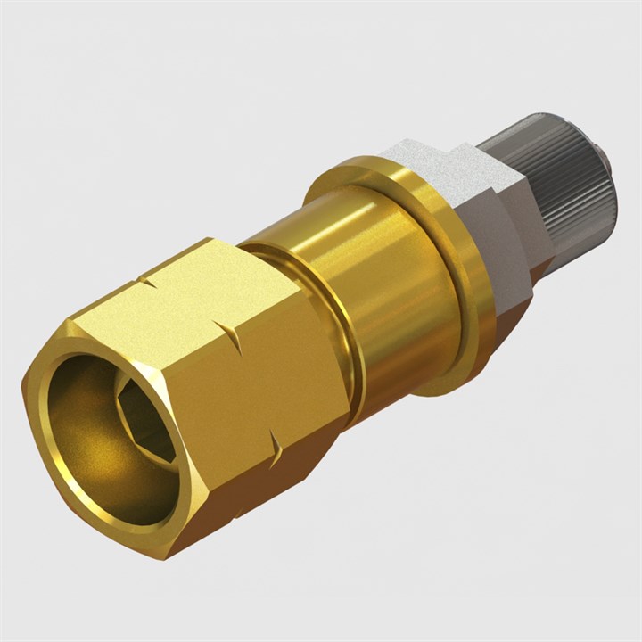 G3/8" Conned Female L/H for 6 mm OD x 4 mm ID PTF for PU Tubing