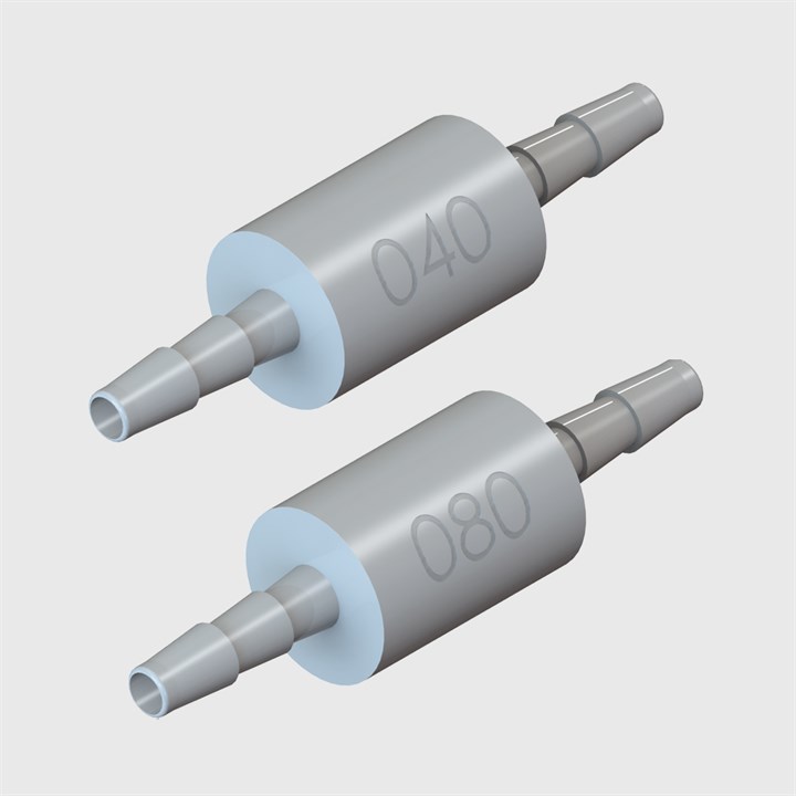 In-Line Filters 1/16" Barbed Ports - Polycarbonate