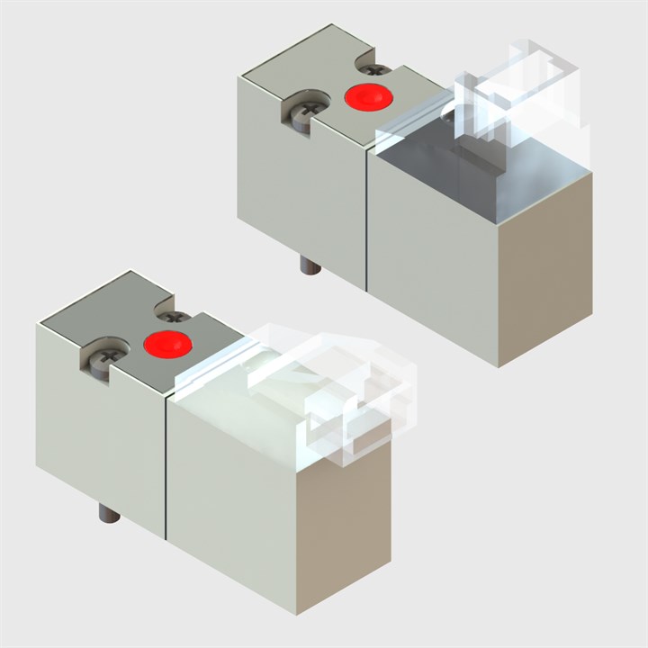 10mm - Solenoid Valves, ISO 15218, 3 Way, Normally Closed