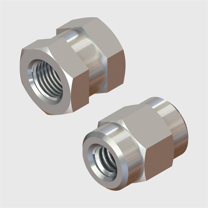 Nickel Plated Brass Female Adaptors - Various Sizes