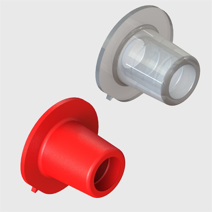 Medium Straight Medical Tubing Flanges