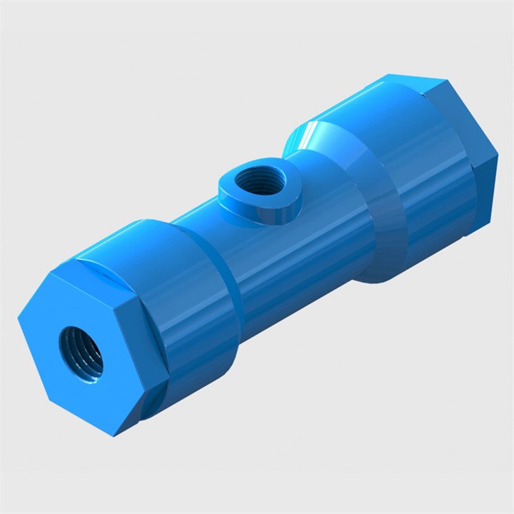 Polypropylene Bodied Normally Open Pinch Valve, Pinch Valve, Food Grade, EPDM Elastomer Sleeve, Viton, Buna N