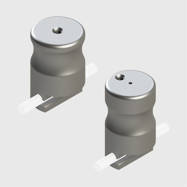 2 Way Pneumatic Pinch Valve, 1/16" (1.6mm) ID x 3/16" (4.8mm) OD