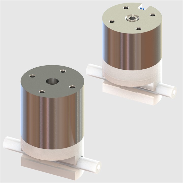 2 or 3 way pinch valves c/w 1/8" ID x 1/4" OD - 12 VDC