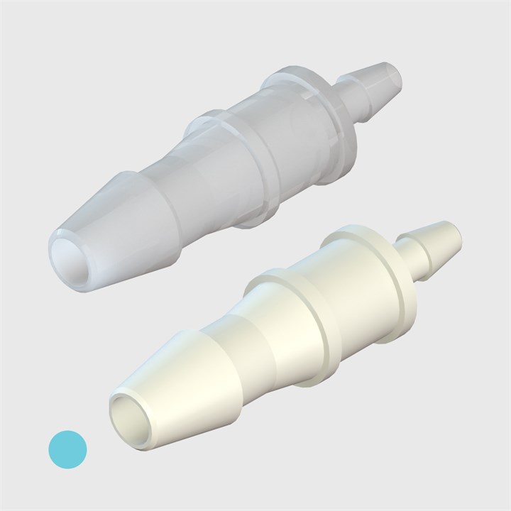 1/8"- 1/16" - Straight Reducing Connectors - Various Materials