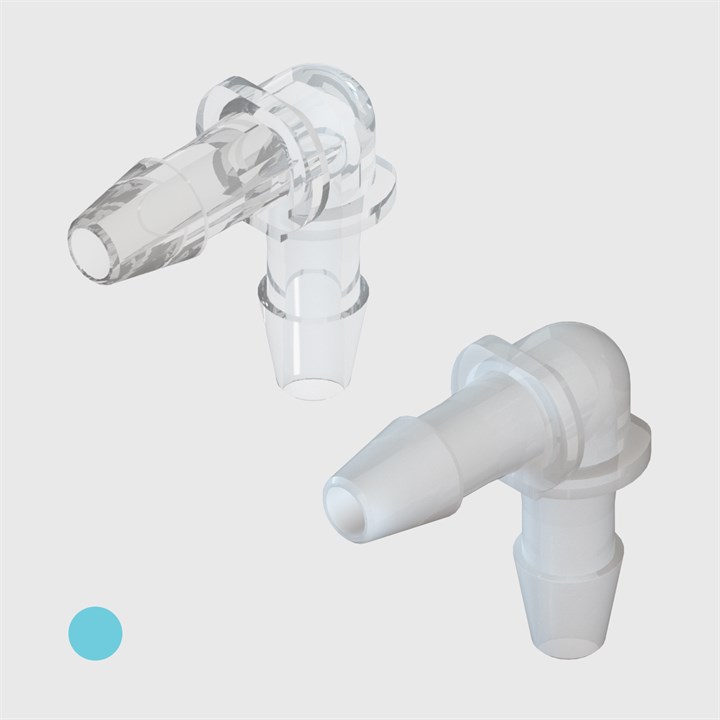 5/32" Barbs - Elbow Connectors - Various Materials