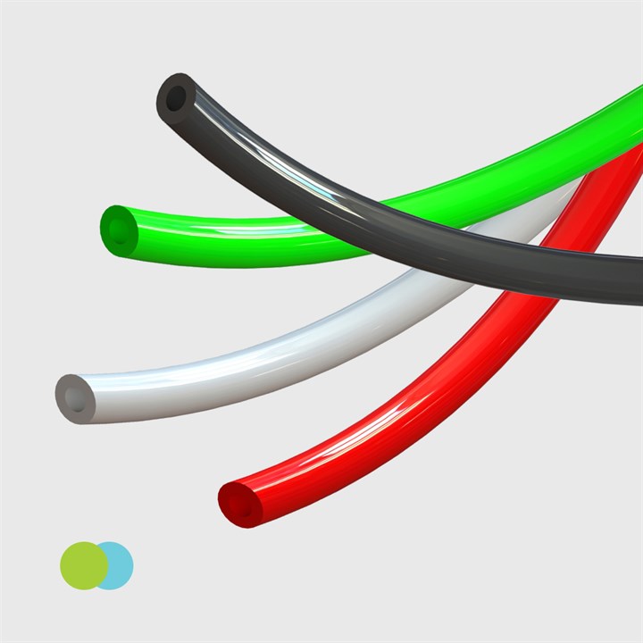 Polyurethane Tube 95 Shore A - 6.35 mm OD x 3.2 mm ID