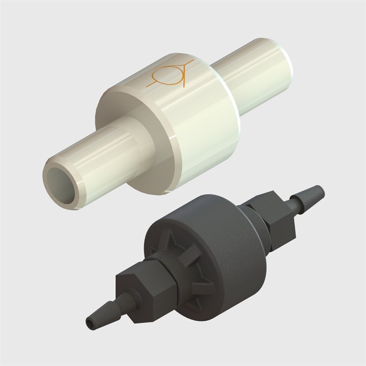 Polysulfone Floating Disc Check Valves