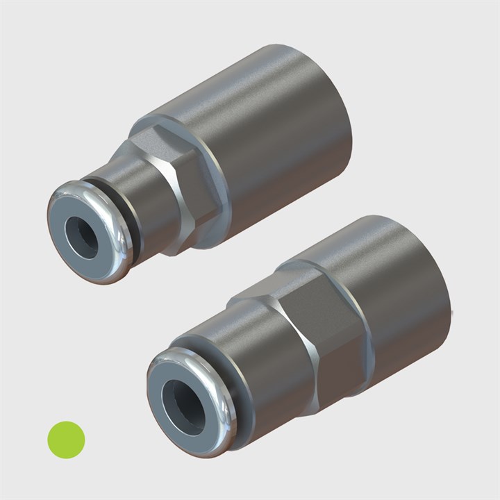 Food Grade Brass - Straight Females - Various Sizes