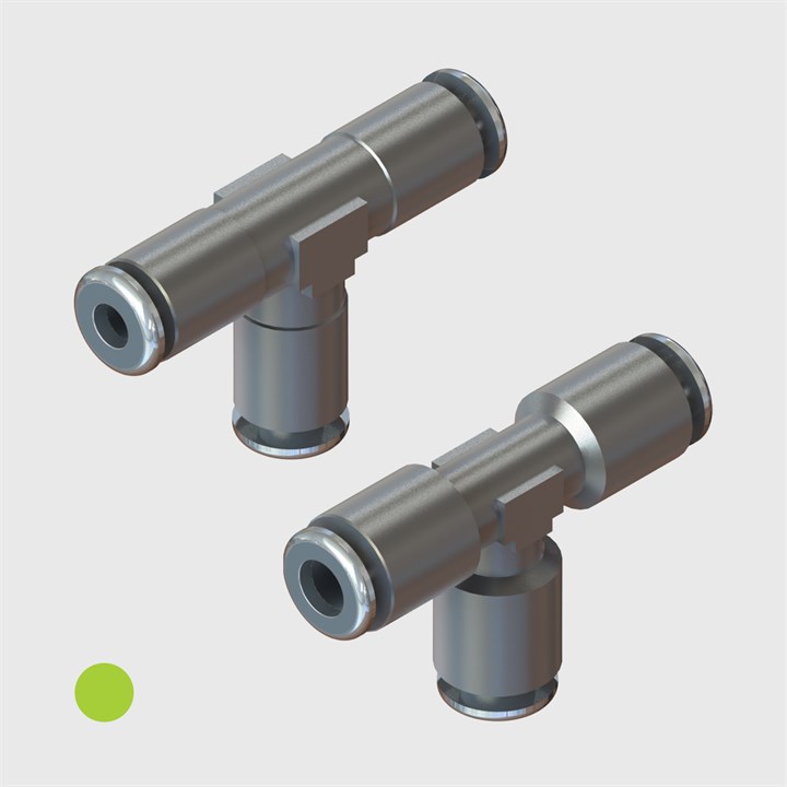 Food Grade Brass - Equal Tee Connectors - Various Sizes