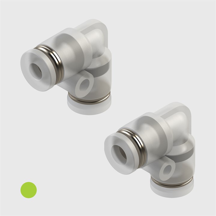 Polypropylene - Equal Elbow Connectors - Various Sizes