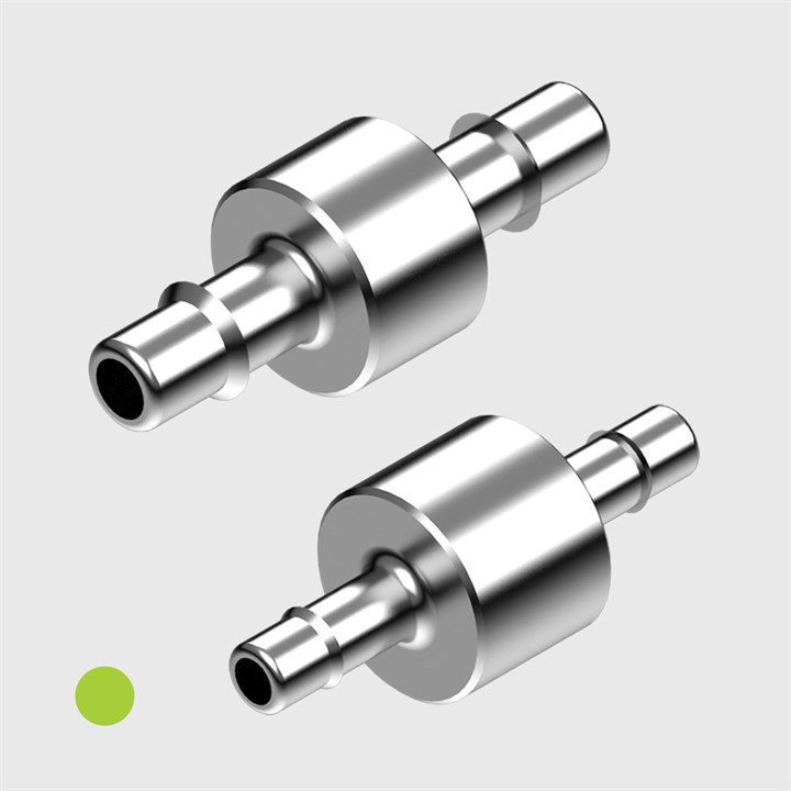 316 Stainless Steel Straight Easy Barb Straight Connectors - Various Sizes