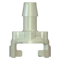 Inlet 1/4" Barb Natural - Glass Filled Polypropylene (FDA CR21 Approved)