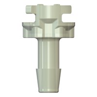 Outlet 5/16" Barb Natural - Glass Filled Polypropylene (FDA CR21 Approved)