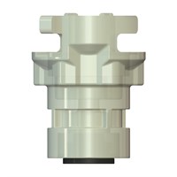 Outlet 4mm Push-in Natural - Glass Filled Polypropylene (FDA CR21 Approved)