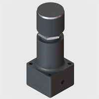 10-32 UNF Precision Regulators, Constant Bleed, Relieving, psi ranging from 0.5-3.5 to 0.5-90