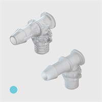 3/16" Elbow Threaded Adaptors - Various Materials