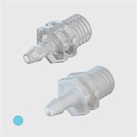 3/32" Straight Threaded Adaptors - Various Materials