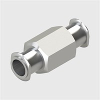 316 Stainless Steel Luer Coupler, Female Slip Luer