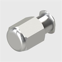 316 Stainless Steel Luer Plug, Female Slip Luer