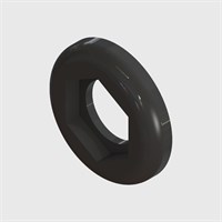 Black Nylon Panel Mount Colour Coded Ring
