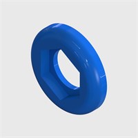 Blue Nylon Panel Mount Colour Coded Ring