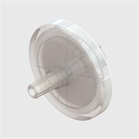 Polypropylene 25mm Syringe Filter, 0.22 Micron Hydrophobic PVDF Membrane, Female Luer Lock to Male Slip Luer