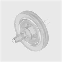 Animal Free Polypropylene In-Line Filters - 1/8" to 3/32" ID Tube - Hydrophilic PET Disc - Various Microns Available