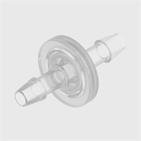 Animal Free Polypropylene In-Line Filters - 1/4" to 1/4" ID Tube - Hydrophilic PET Disc - Various Microns Available