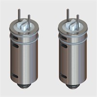 Manifold Mount 3/2 Oxygen Compatible Solenoid Valve, Normally Closed, 0.5mm Orifice Effective Size