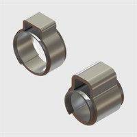 304 Stainless Steel Single Ear Clamp with Insert