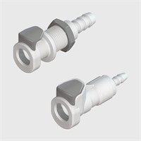 Acetal Thumb Latch Sockets, Non Valved - Q3 Series