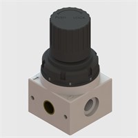 G1/8" Mini Series Regulator, psi ranging 0-30 to 0-180