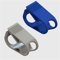 Large Tubing Clamp, 12 Position, Polyester