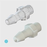 1/8" to M5 Straight Threaded Adaptors - Various Materials