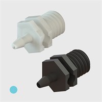 1/16" to M6 Straight Threaded Adaptors - Various Materials