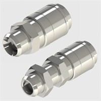 Plated Brass Coupling Sockets-Sliding Collar-Mignon