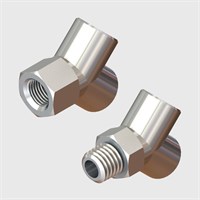 Nickel Plated Brass - Y-Piece Adaptors - Various Sizes