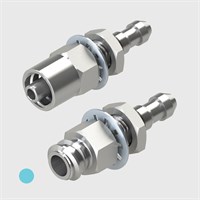 ISO 80369-7 Compatible - Stainless Steel Panel Mount Luers - Various Sizes