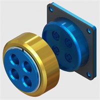 2.0" Series 4 Line Multi Coupler 1/8" NPT Female Thread Fittings