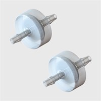 Miniature In-line Filters, Barbs to suit 1/8" ID Tubing - Polycarbonate