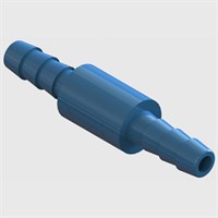 0.020" Orifice Restrictor, 1/8" Barbed Ports, Polycarbonate