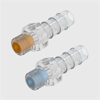 Orifice Restrictor, 10-32 Thread x 1/8" Barb, Polysulfone/Polycarbonate