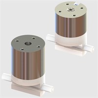 2 or 3 way pinch valves c/w 1/8" ID x 1/4" OD - 12 VDC